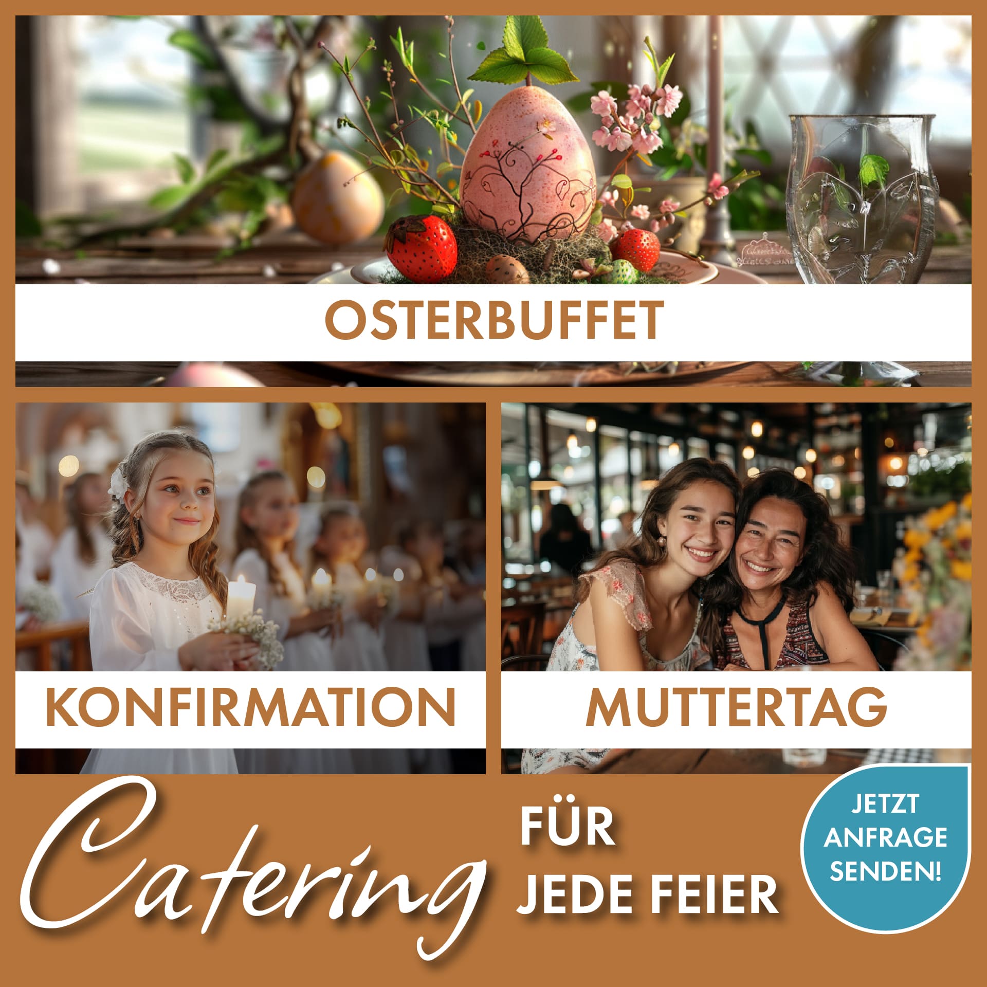 Ostern Muttertag Konfirmation bei Zorbas Hude