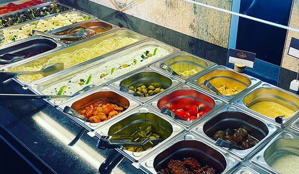 Individuelle Speisenauswahl für Geschlossene Gesellschaften im Zorbas